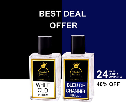 Best Deal Offer l White Oud + Bleu De Chanel Perfumes (30ml +30ml)