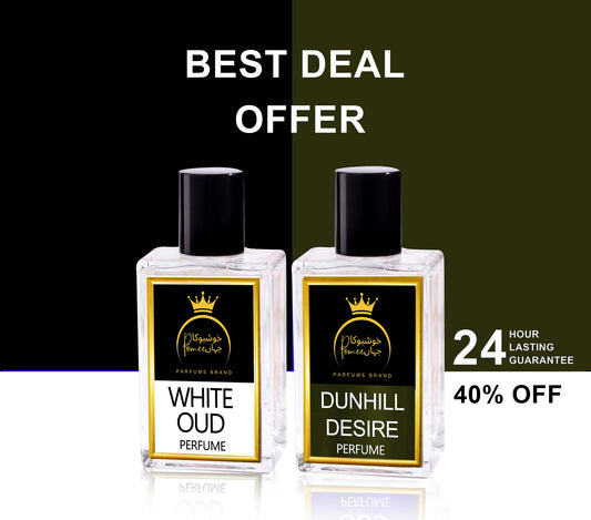 Best Deal Offer l White Oud + Dunhill Desire Perfume (30ml+30ml)