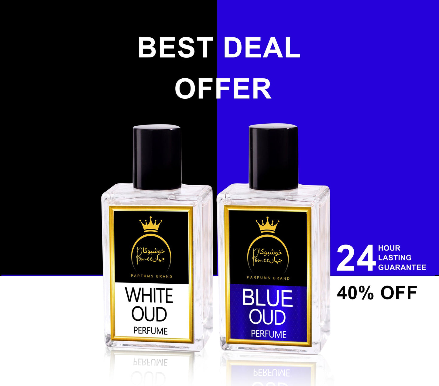 Best Deal Offer l White Oud + Blue Oud (30ml+30ml)