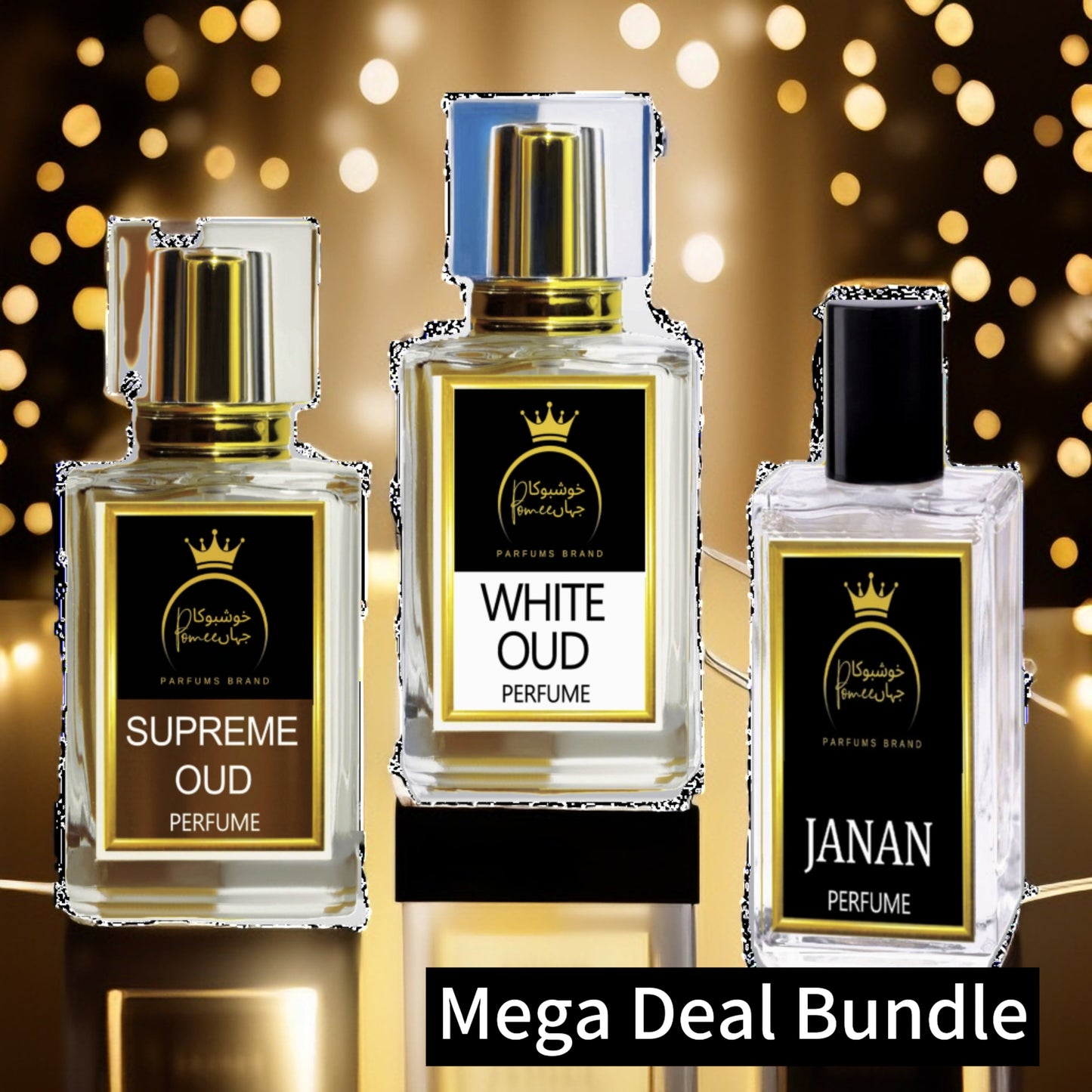 Mega Deal Bundle    Buy White Oud + Supreme Oud  Get Free 30Ml Jannan